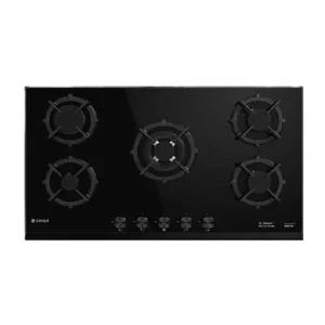 اجاق گاز صفحه ای اسنوا مدل SGH5-90203G ظرفیت ۵ شعله