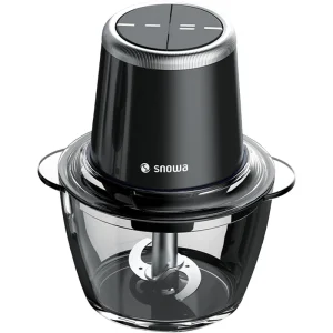 خردکن ۲ تیغه ۰٫۶ لیتری اسنوا مدل SCP-Q500BK، جنس بدنه پلاستیک و تیغه استیل SS301