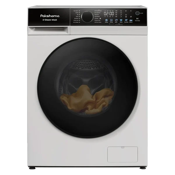 ماشین لباسشویی 8 کیلوگرم اتوماتیک پاکشوما مدل S8 W