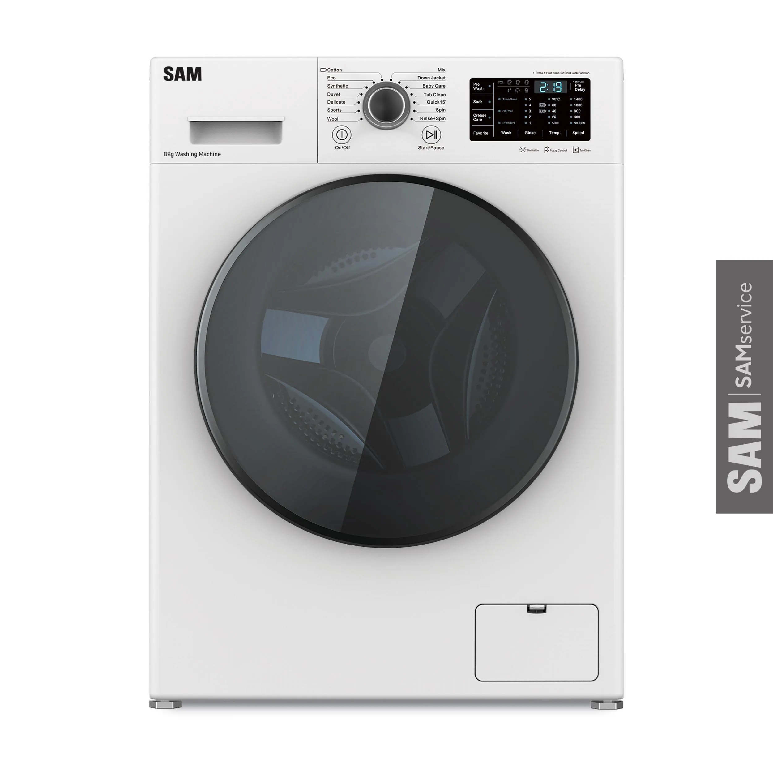 ماشین لباسشویی سام مدل BL-Q1465/W