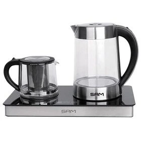 چای ساز سام مدل TM217-B  استیل