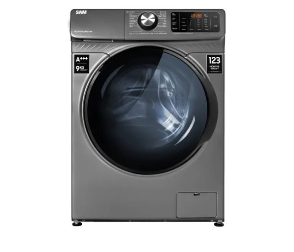 ماشین لباسشویی 9 کیلوگرم اتوماتیک سام مدل DD-P1480