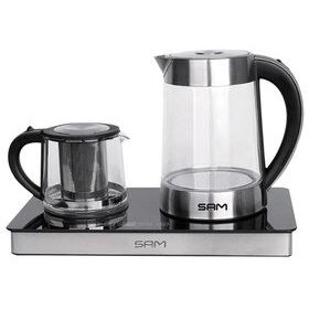 چای ساز سام مدل TM217-B  استیل
