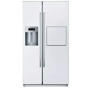 یخچال و فریزر سفید بوش مدل KAD 80A104W